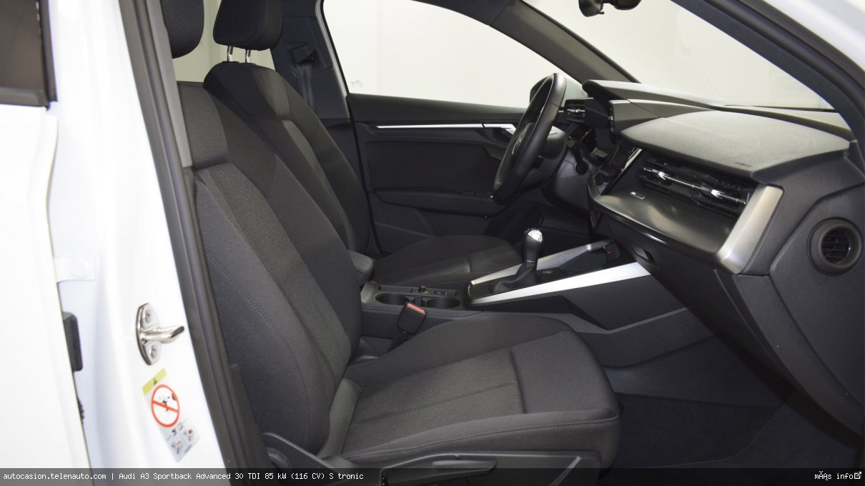 Audi A3 sportback Advanced 30 TDI 85 kW (116 CV) S tronic Diésel seminuevo de ocasión 7