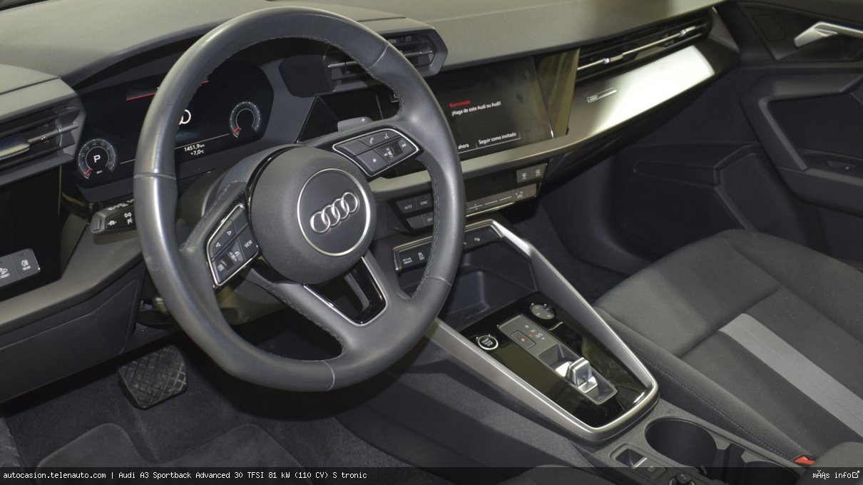 Audi A3 sportback Advanced 30 TFSI 81 kW (110 CV) S tronic Gasolina kilometro 0 de segunda mano 9