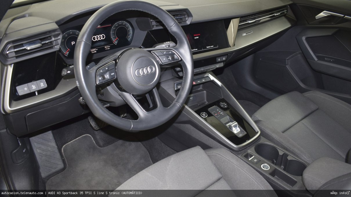 Audi A3 Sportback 35 TFSI S line S tronic (AUTOMÁTICO)  Gasolina seminuevo de ocasión 10