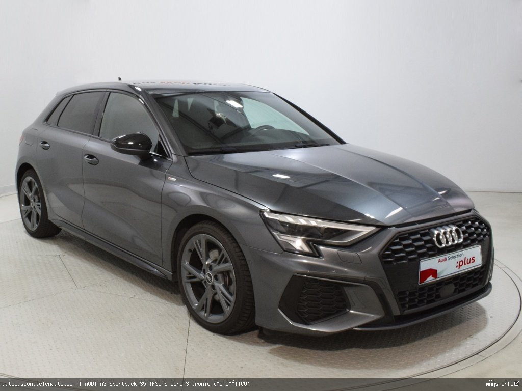 Audi A3 Sportback 35 TFSI S line S tronic (AUTOMÁTICO)  Gasolina seminuevo de ocasión 1