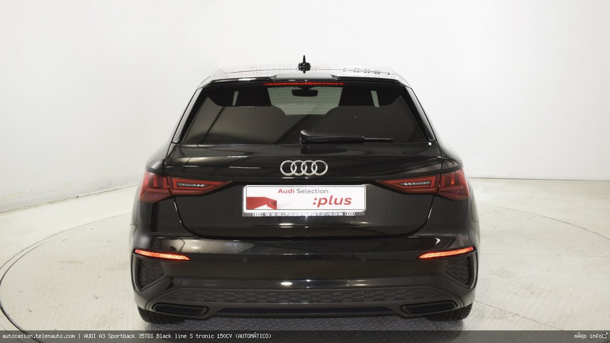 Audi A3 Sportback 35TDI Black line S tronic 150CV (AUTOMÁTICO) Diesel seminuevo de ocasión 6