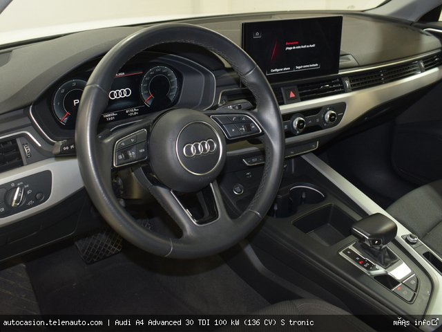 Audi A4 Advanced 30 TDI 100 kW (136 CV) S tronic Diésel kilometro 0 de ocasión 9