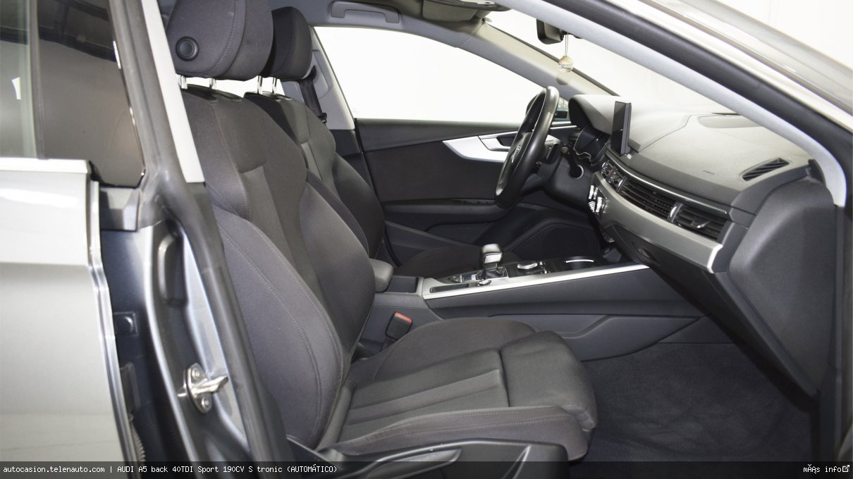 Audi A5 back 40TDI Sport 190CV S tronic (AUTOMÁTICO) Diesel de ocasión 7