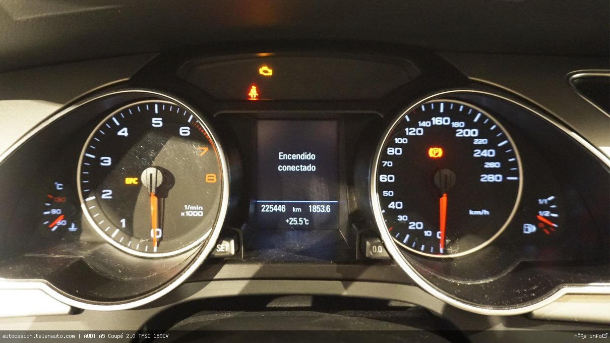 Audi A5 Coupé 2.0 TFSI 180CV Gasolina de ocasión 9