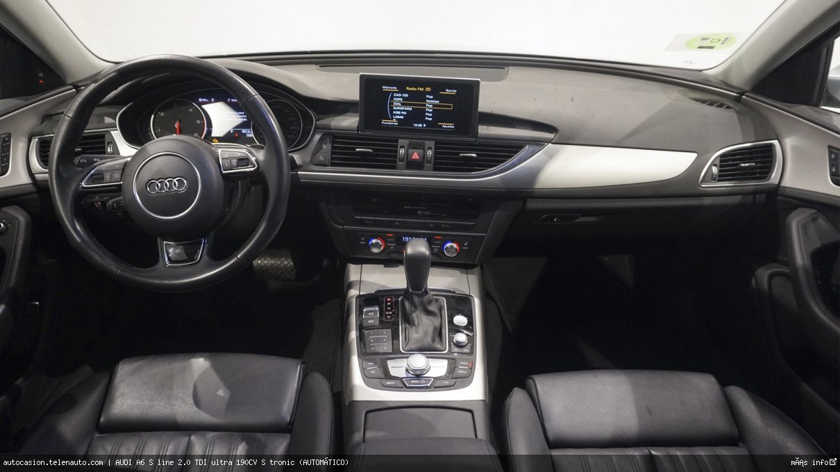Audi A6 S line 2.0 TDI ultra 190CV S tronic (AUTOMÁTICO) Diesel de segunda mano 8