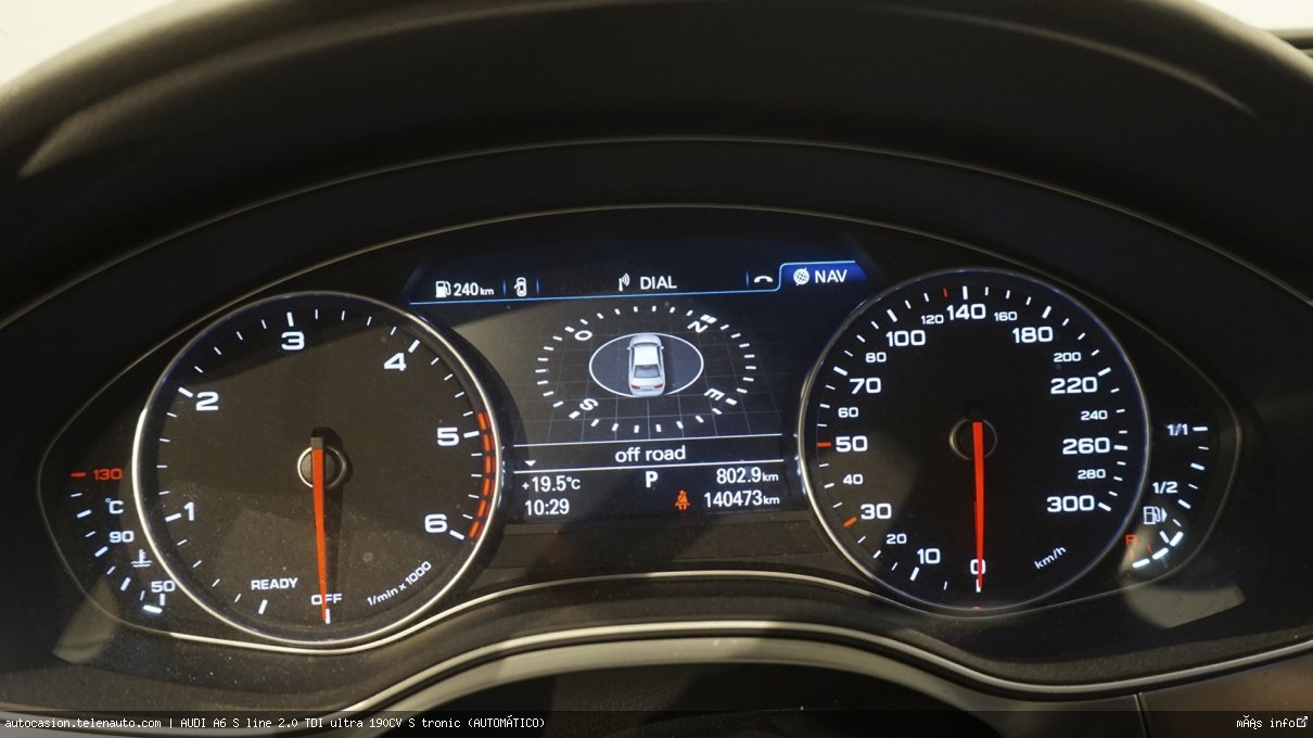 Audi A6 S line 2.0 TDI ultra 190CV S tronic (AUTOMÁTICO) Diesel de segunda mano 9