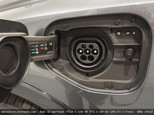 Audi Q3 sportback tfsie S line 45 TFSI e 180 kW (245 CV) S tronic Híbrido Electro/Gasolina kilometro 0 de segunda mano 14