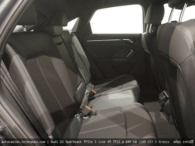 Audi Q3 sportback tfsie S line 45 TFSI e 180 kW (245 CV) S tronic Híbrido Electro/Gasolina kilometro 0 de segunda mano 9