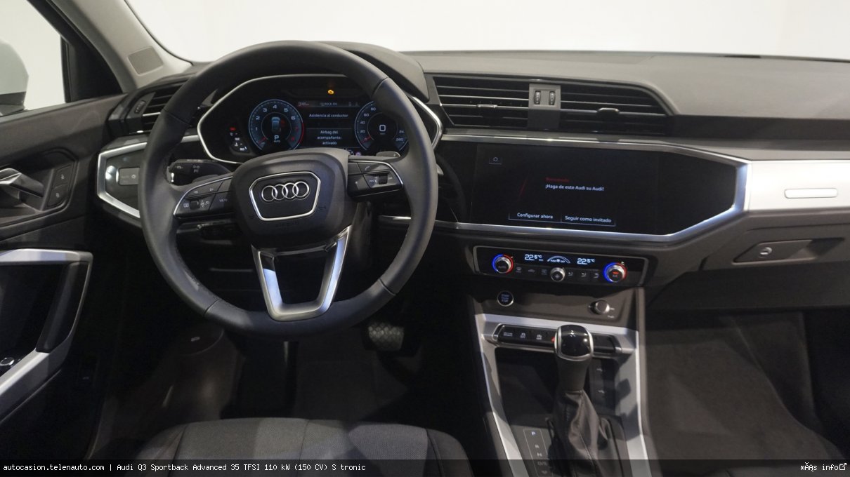 Audi Q3 sportback Advanced 35 TFSI 110 kW (150 CV) S tronic Gasolina kilometro 0 de segunda mano 8