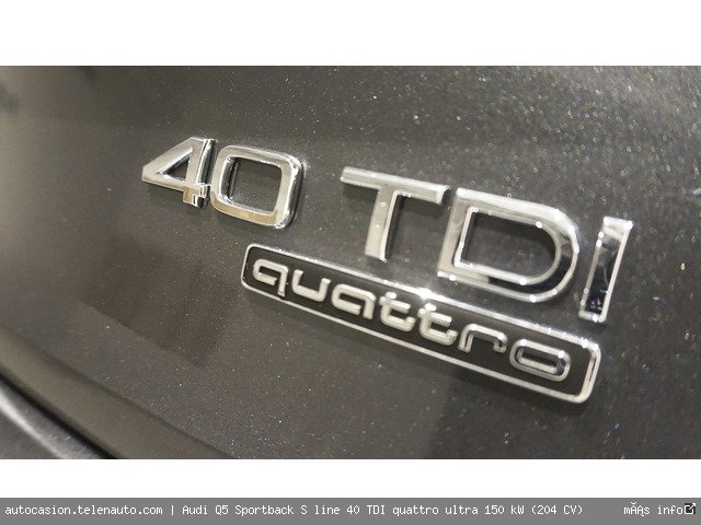 Audi Q5 sportback S line 40 TDI quattro ultra 150 kW (204 CV) Diésel seminuevo de segunda mano 16
