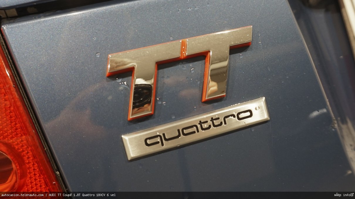 Audi Tt Coupé 1.8T Quattro 180CV 6 vel Gasolina de segunda mano 6