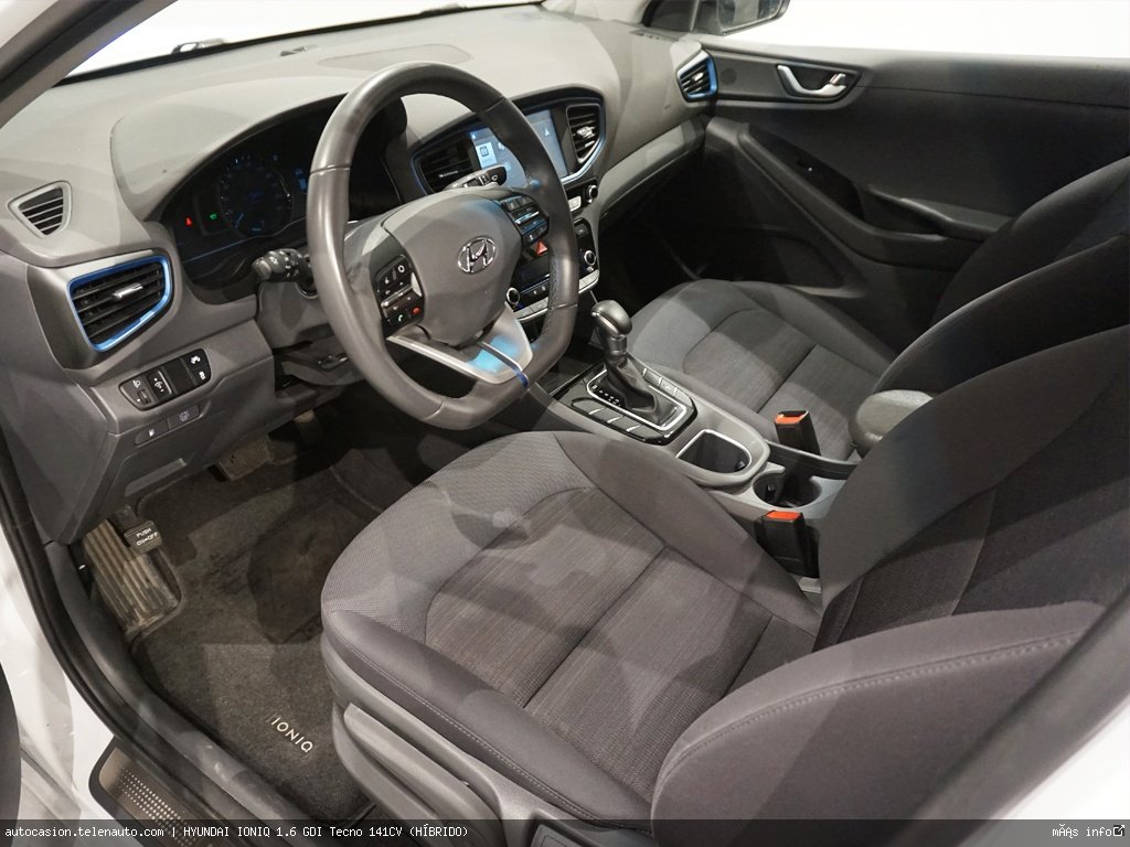 Hyundai Ioniq 1.6 GDI Tecno 141CV (HÍBRIDO) Hibrido de ocasión 15