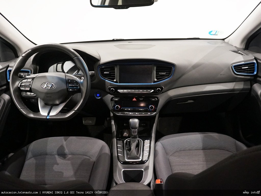 Hyundai Ioniq 1.6 GDI Tecno 141CV (HÍBRIDO) Hibrido de ocasión 8