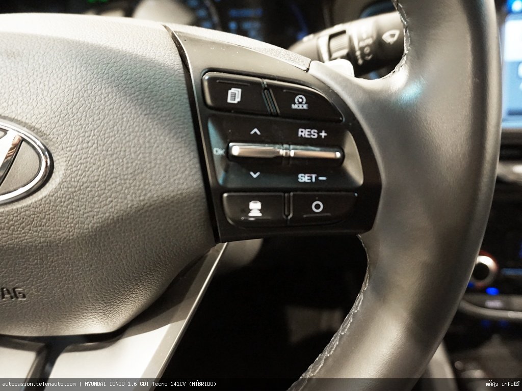 Hyundai Ioniq 1.6 GDI Tecno 141CV (HÍBRIDO) Hibrido de ocasión 10