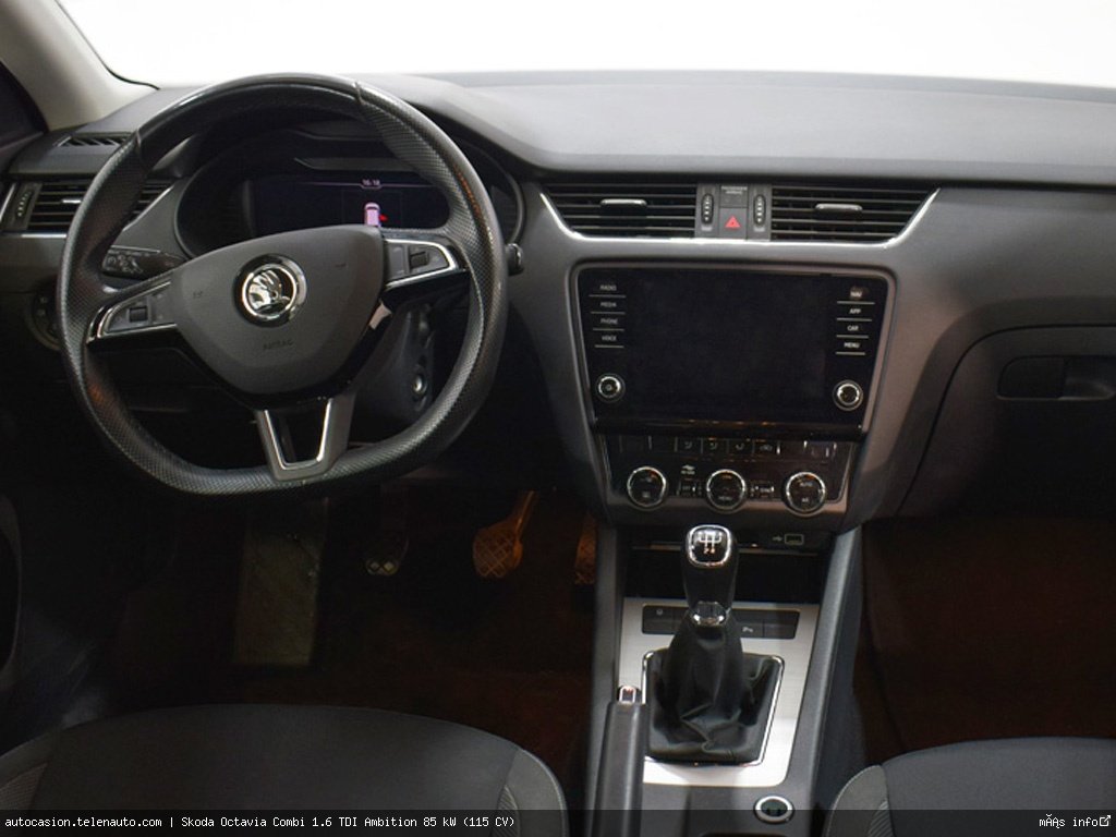 Skoda Octavia combi 1.6 TDI Ambition 85 kW (115 CV) Diésel de ocasión 6