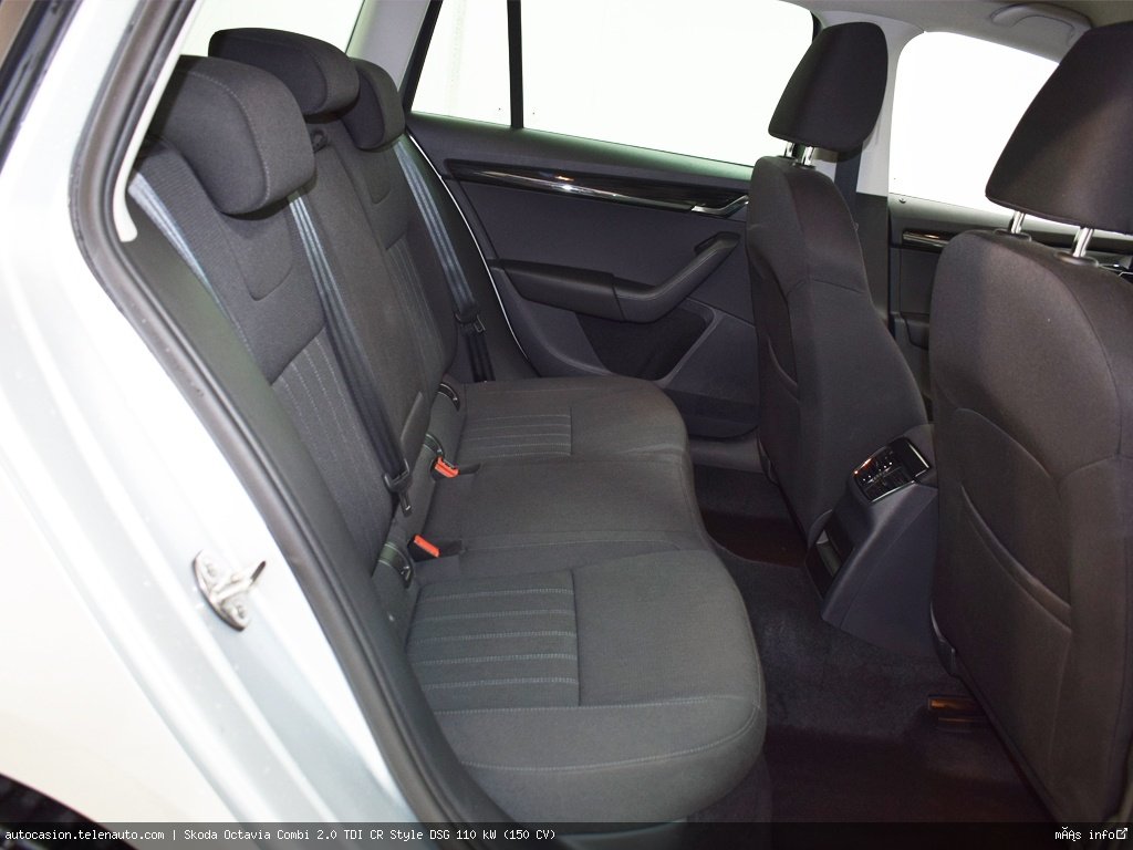 Skoda Octavia combi 2.0 TDI CR Style DSG 110 kW (150 CV) Diésel de segunda mano 7