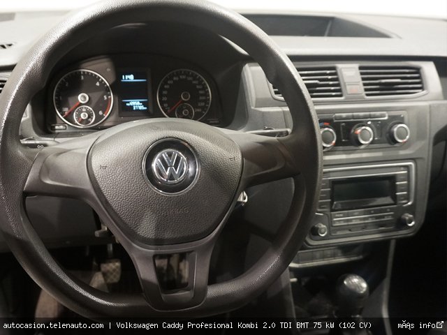 Volkswagen Caddy profesional Kombi 2.0 TDI BMT 75 kW (102 CV) Diésel seminuevo de segunda mano 6