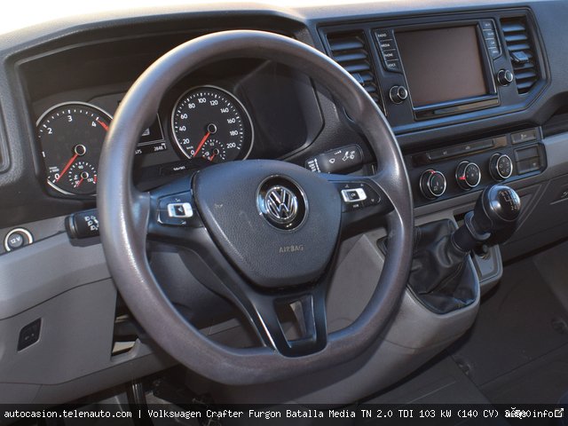 Volkswagen Crafter furgon Batalla Media TN 2.0 TDI 103 kW (140 CV) 3.500 Diésel de segunda mano 6
