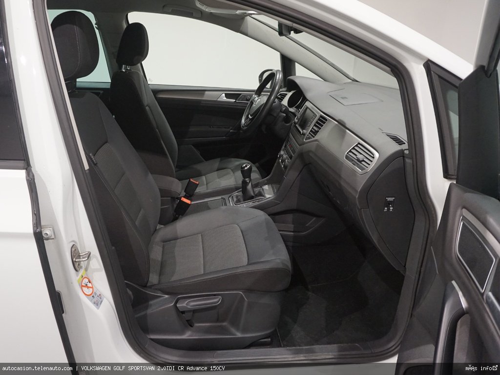 Volkswagen Golf sportsvan 2.0TDI CR Advance 150CV Diesel de segunda mano 4