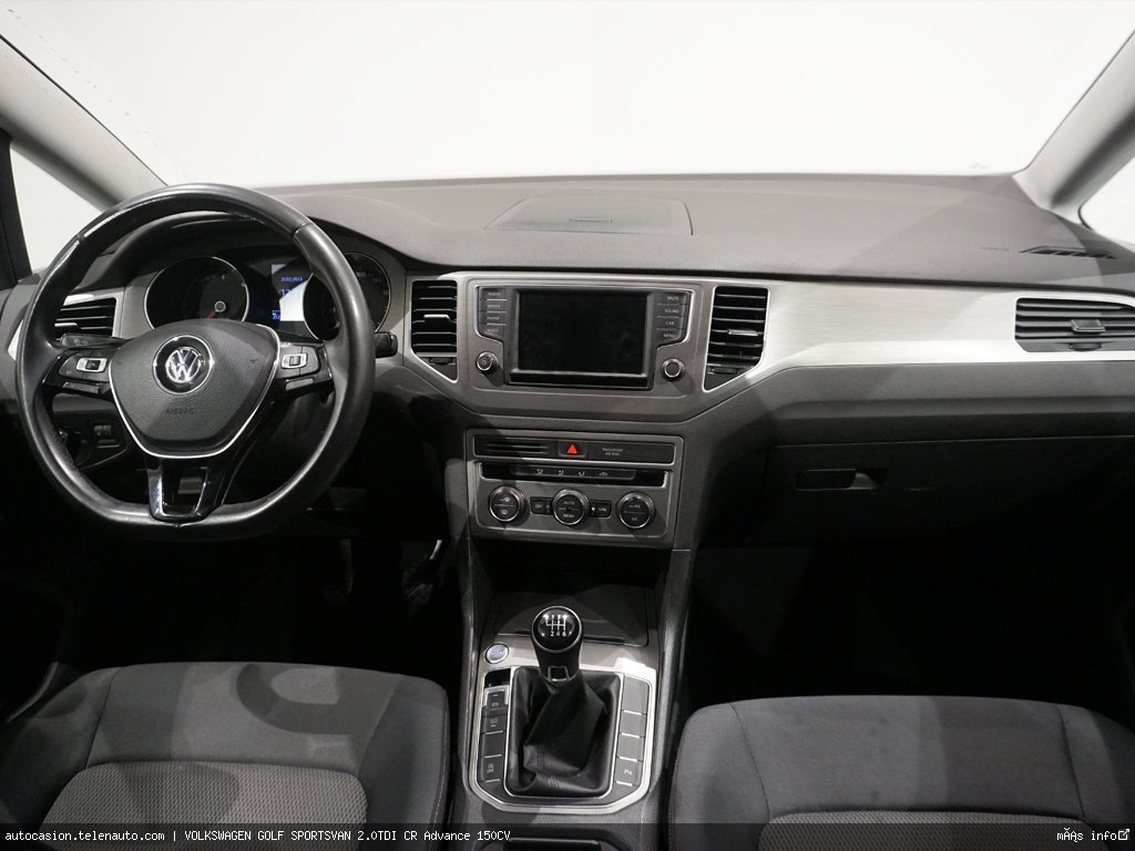 Volkswagen Golf sportsvan 2.0TDI CR Advance 150CV Diesel de segunda mano 5
