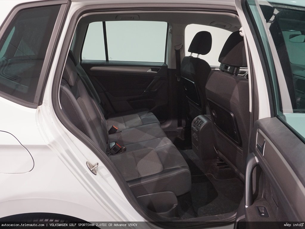 Volkswagen Golf sportsvan 2.0TDI CR Advance 150CV Diesel de segunda mano 8