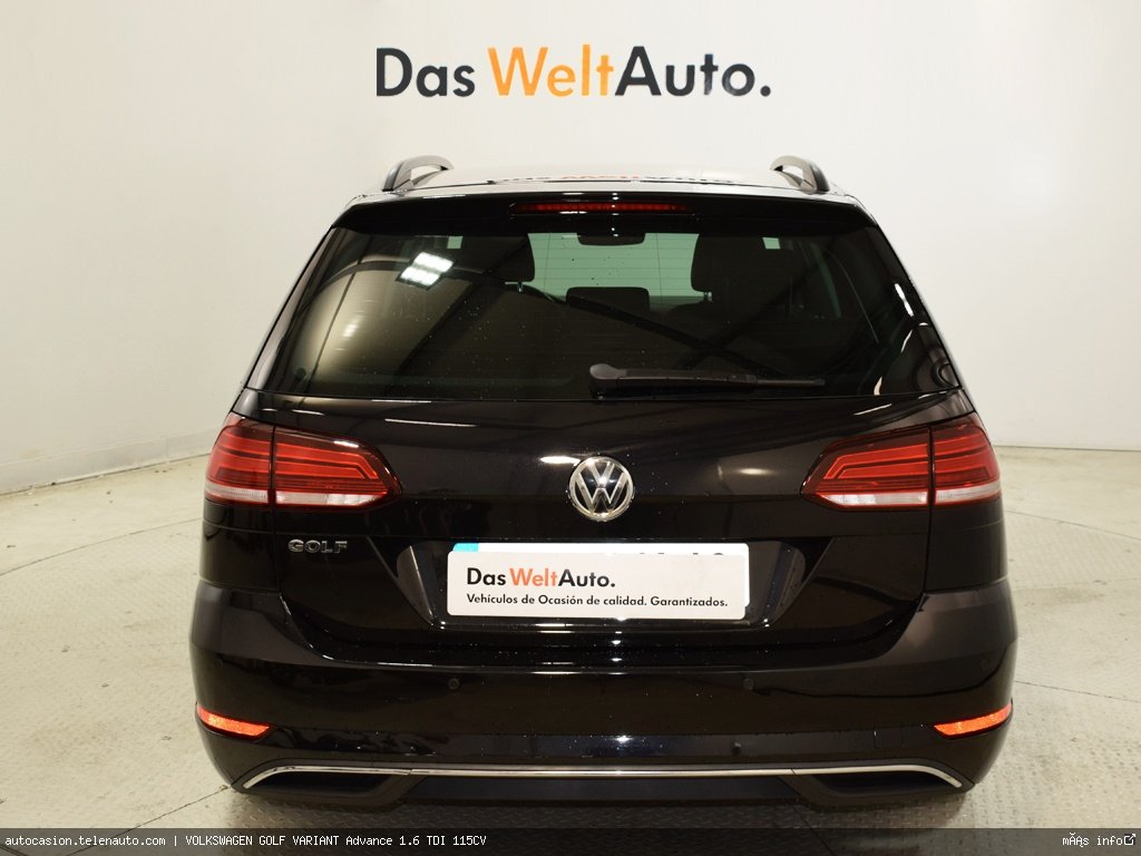Volkswagen Golf variant Advance 1.6 TDI 115CV  Diesel de ocasión 5