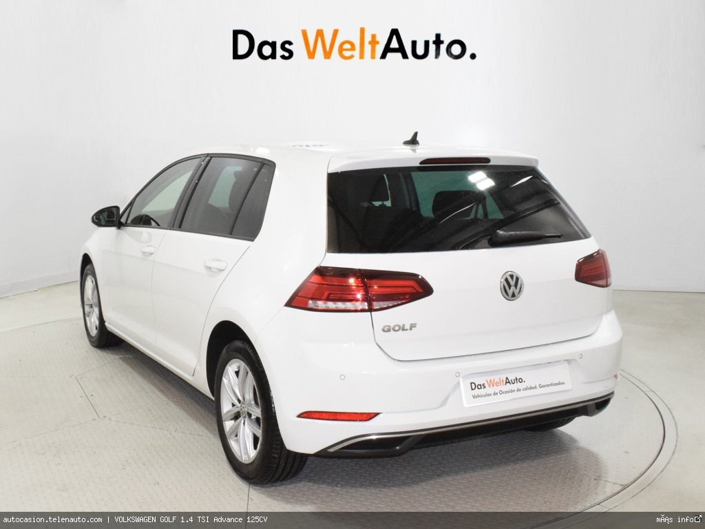 Volkswagen Golf 1.4 TSI Advance 125CV Gasolina de segunda mano 3