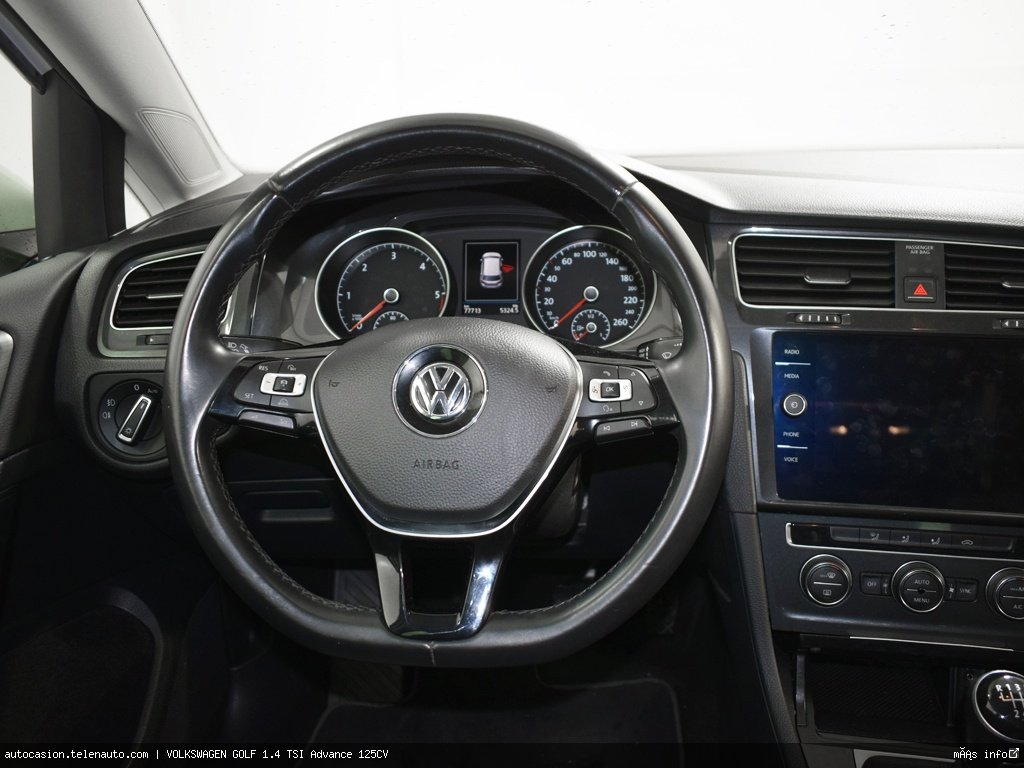Volkswagen Golf 1.4 TSI Advance 125CV Gasolina de segunda mano 6