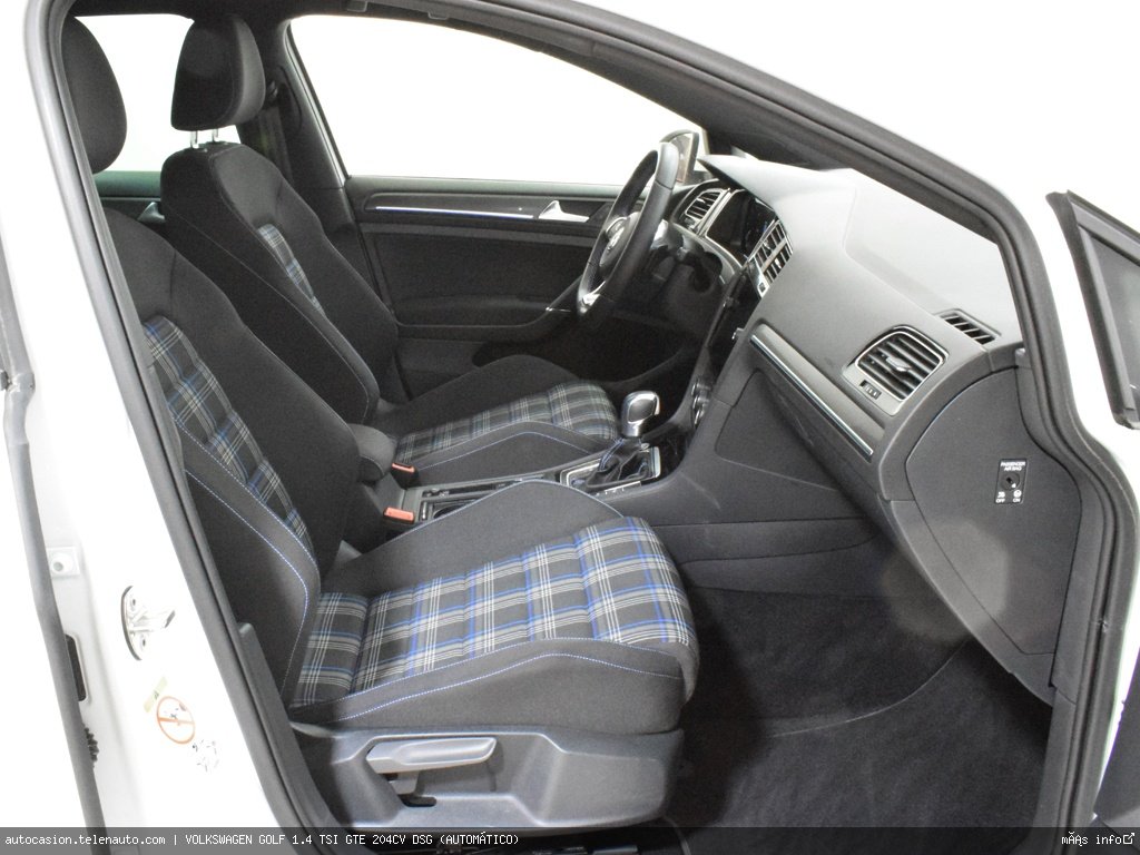 Volkswagen Golf 1.4 TSI GTE 204CV DSG (AUTOMÁTICO) Hibrido kilometro 0 de ocasión 6