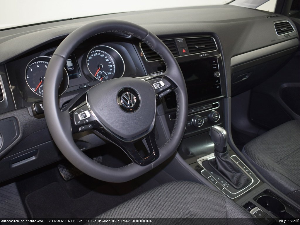 Volkswagen Golf 1.5 TSI Evo Advance DSG7 150CV (AUTOMÁTICO)  Gasolina kilometro 0 de segunda mano 11