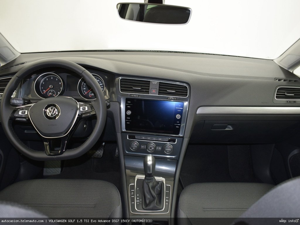 Volkswagen Golf 1.5 TSI Evo Advance DSG7 150CV (AUTOMÁTICO)  Gasolina kilometro 0 de segunda mano 8