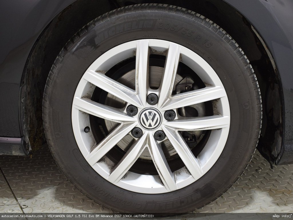Volkswagen Golf 1.5 TSI Evo BM Advance DSG7 130CV (AUTOMÁTICO) Gasolina de ocasión 12