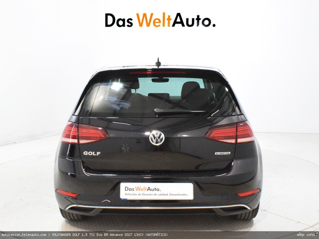 Volkswagen Golf 1.5 TSI Evo BM Advance DSG7 130CV (AUTOMÁTICO) Gasolina de ocasión 5