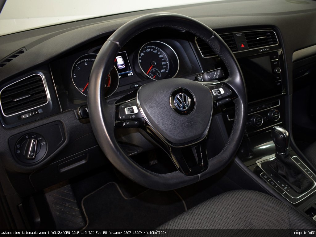 Volkswagen Golf 1.5 TSI Evo BM Advance DSG7 130CV (AUTOMÁTICO) Gasolina de ocasión 8