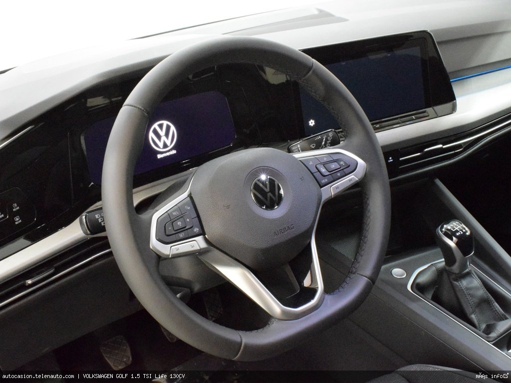 Volkswagen Golf 1.5 TSI Life 130CV Gasolina kilometro 0 de segunda mano 7