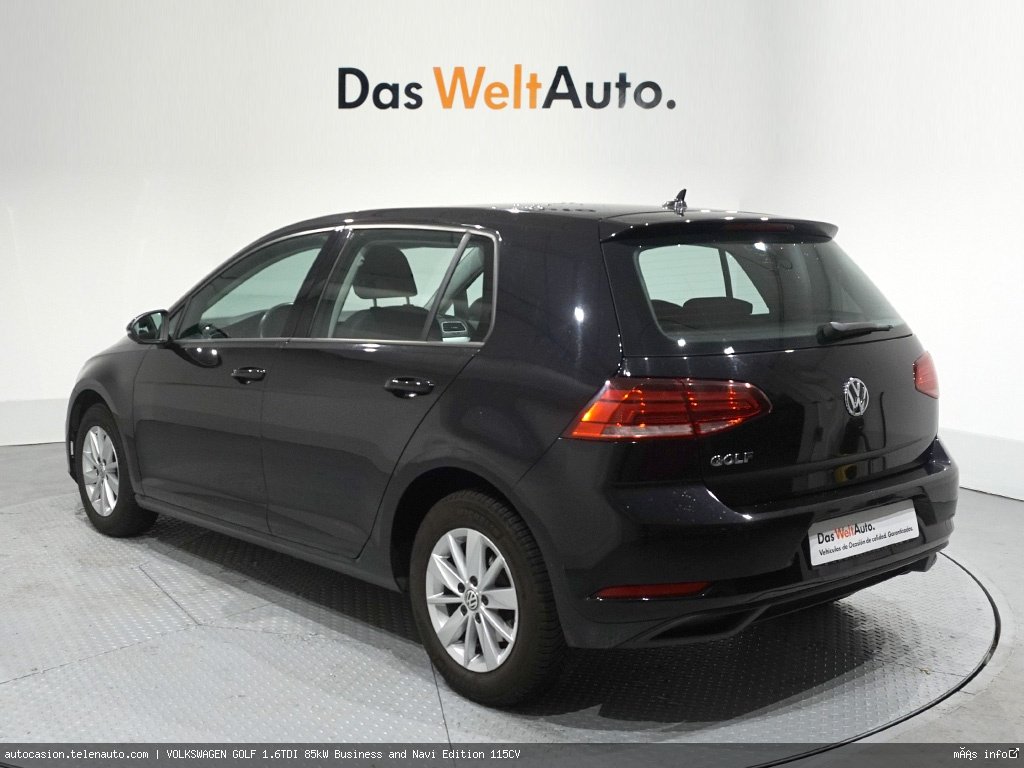 Volkswagen Golf 1.6TDI 85kW Business and Navi Edition 115CV Diesel de segunda mano 2