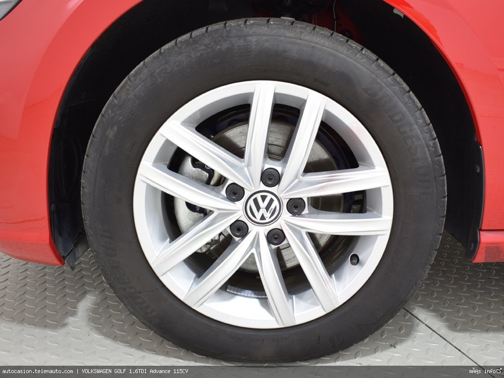 Volkswagen Golf 1.6TDI Advance 115CV Diesel kilometro 0 de ocasión 4