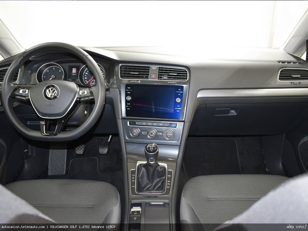 Volkswagen Golf 1.6TDI Advance 115CV Diesel kilometro 0 de ocasión 7