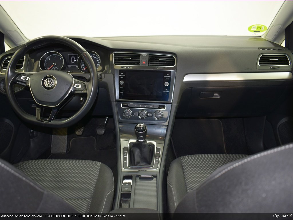 Volkswagen Golf 1.6TDI Business Edition 115CV Diesel de segunda mano 7