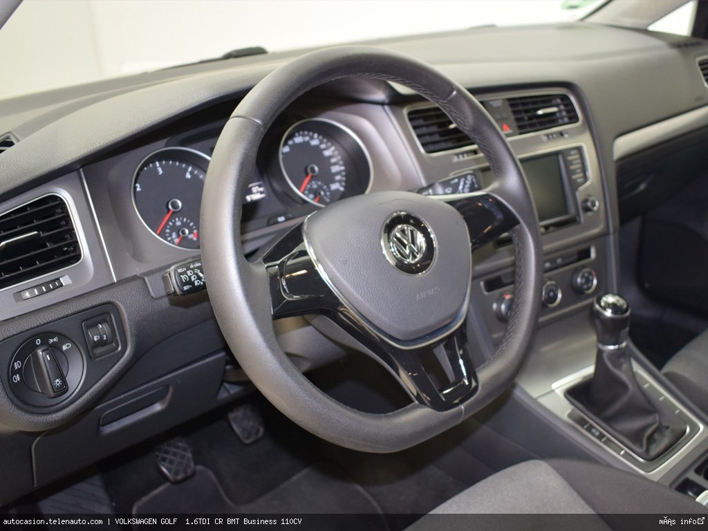 Volkswagen Golf  1.6TDI CR BMT Business 110CV  Diesel de ocasión 8