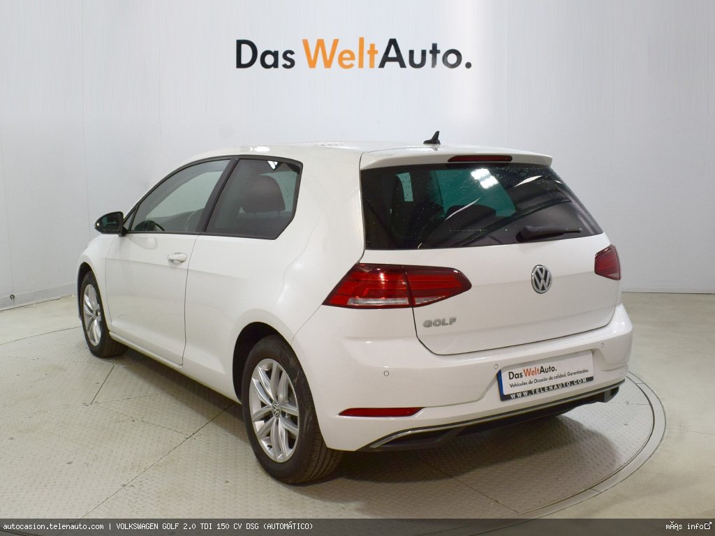 Volkswagen Golf 2.0 TDI 150 CV DSG (AUTOMÁTICO) Diesel de ocasión 2