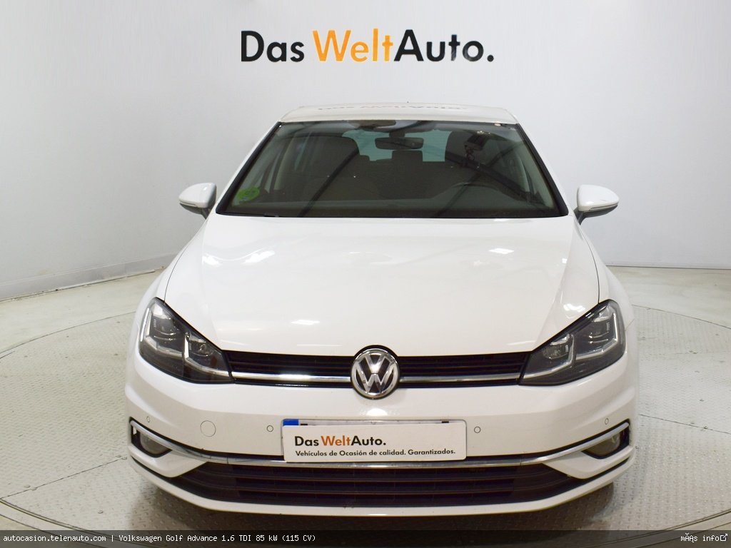 Volkswagen Golf Advance 1.6 TDI 85 kW (115 CV) Diésel de ocasión 2