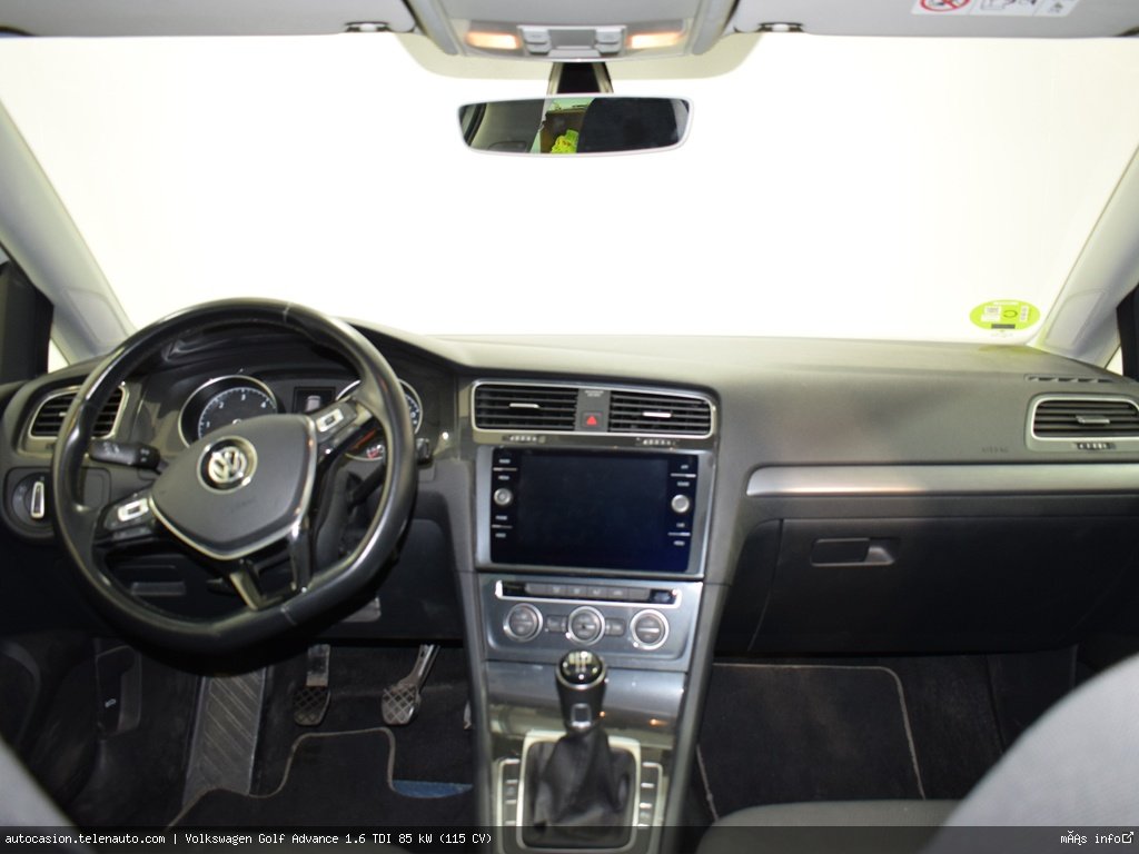 Volkswagen Golf Advance 1.6 TDI 85 kW (115 CV) Diésel de ocasión 7