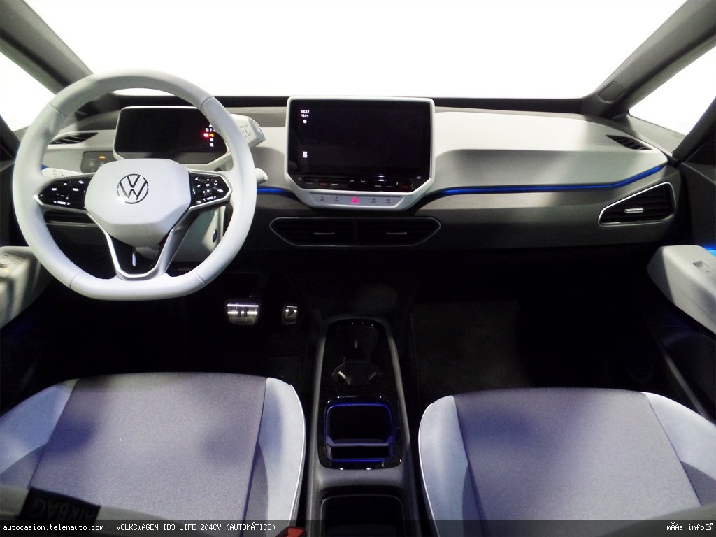 Volkswagen Id3 LIFE 204CV (AUTOMÁTICO) Electrico kilometro 0 de ocasión 7