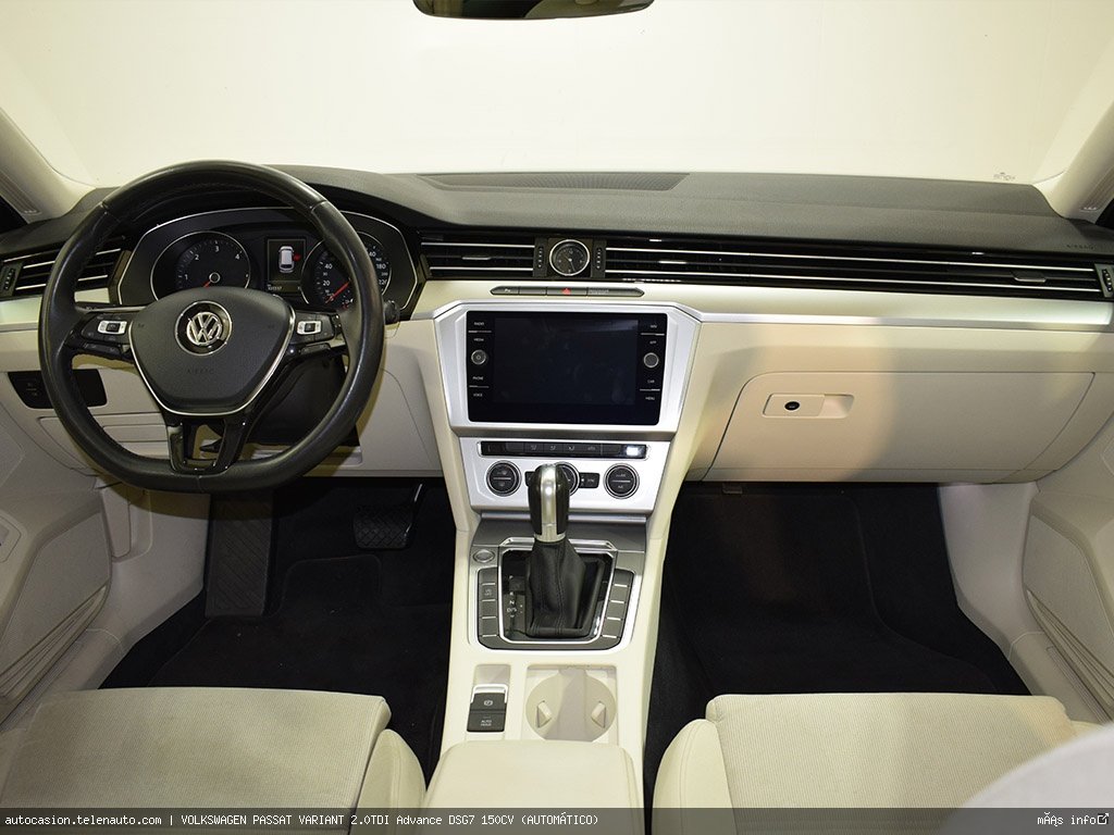 Volkswagen Passat variant 2.0TDI Advance DSG7 150CV (AUTOMÁTICO) Diesel de ocasión 4