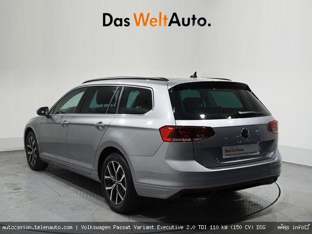 Volkswagen Passat variant Executive 2.0 TDI 110 kW (150 CV) DSG Diésel de ocasión 3