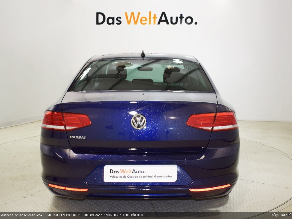 Volkswagen Passat 2.0TDI Advance 150CV DSG7 (AUTOMÁTICO) Diesel de segunda mano 5