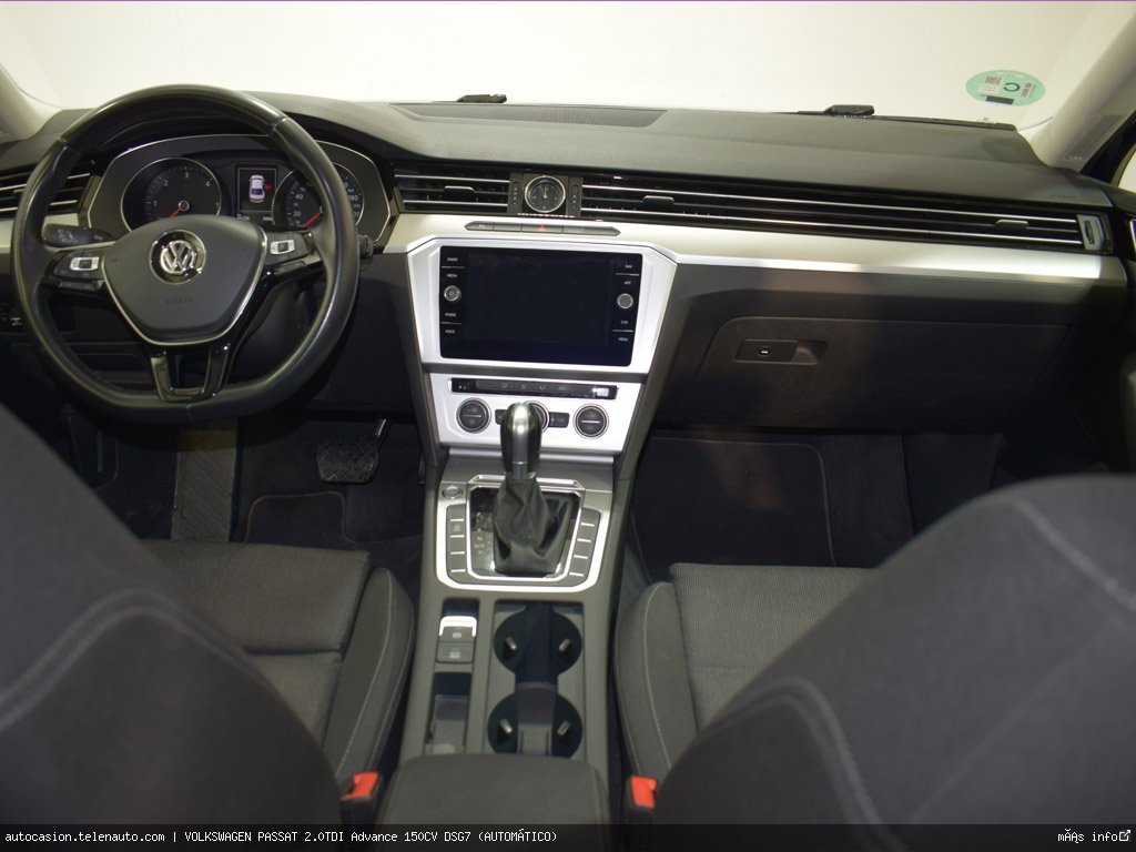 Volkswagen Passat 2.0TDI Advance 150CV DSG7 (AUTOMÁTICO) Diesel de segunda mano 7