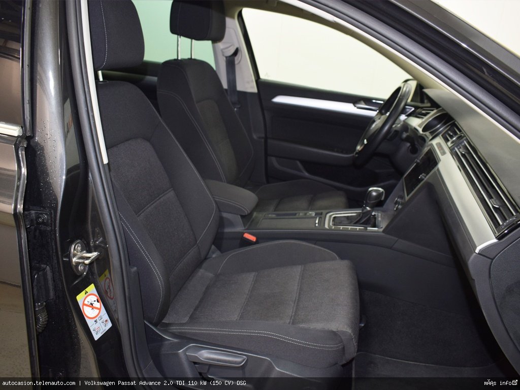 Volkswagen Passat Advance 2.0 TDI 110 kW (150 CV) DSG  de ocasión 6