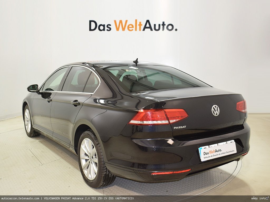Volkswagen Passat Advance 2.0 TDI 150 CV DSG (AUTOMATICO) Diesel de ocasión 2